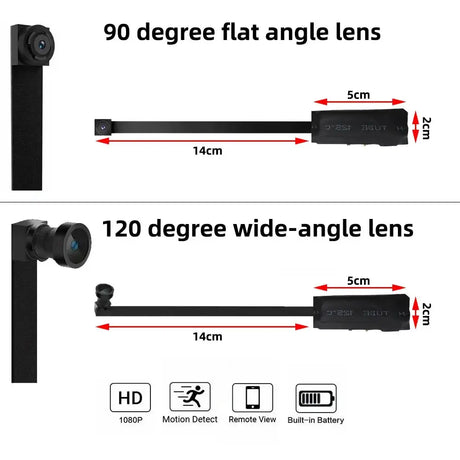 4K Mini Camera HD 1080P WiFi Camcorder Enhanced Version DIY Wireless Module Video Recorder Support Remote View P2P Cam