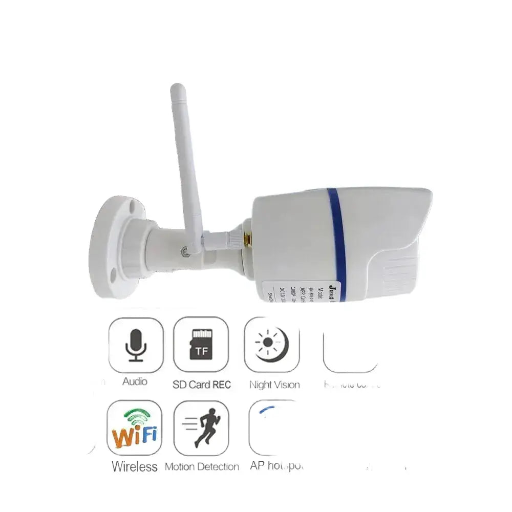 Camhipro Outdoor WiFi IP Camera 5MP 1080P With Instant Motion Alerts - stepyours.com