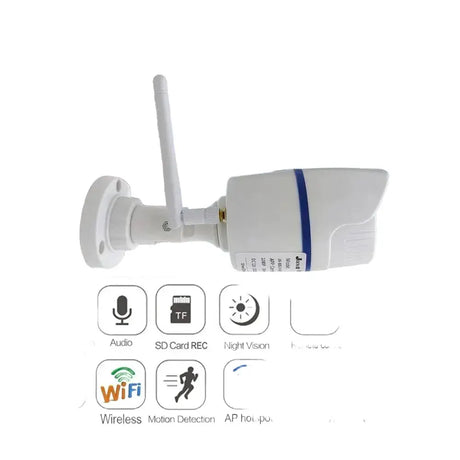 Camhipro Outdoor WiFi IP Camera 5MP 1080P With Instant Motion Alerts - stepyours.com