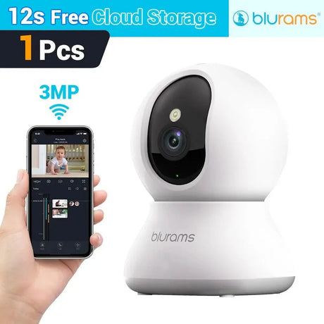 BoyKeep Baby Monitor Camera 2K HD Motion Detection And Two Way Audio 360 View - stepyours.com