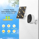 NOCCLIL Wireless Outdoor Security Camera 2K Battery Powered IP66 Weatherproof - stepyours.com