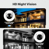 MOES Tuya 4G WiFi 4MP Solar Outdoor Security Camera With Full Color Night Vision - stepyours.com