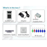 Tuya Smart Wifi Video Doorbell Intercom System 1080P Wireless video door phone Outdoor WIFI Camera RFID Card for Home Apartment by stepyours.com