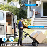 Solar Powered Outdoor PTZ Camera With HD Video And Audio