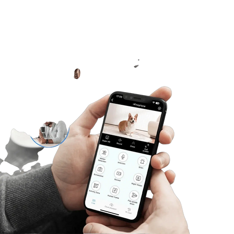 BESDER 5MP Mini Cube Camera - AI Human Detection and Two - Way Audio - stepyours.com