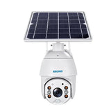 ESCAM Solar Security Camera Enhanced Surveillance Voice