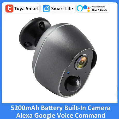 Solar Powered Outdoor WiFi Surveillance Camera for Home