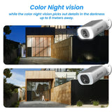 ANRAN 2K Wireless Solar Outdoor Camera Humanoid Detection Night Vision - stepyours.com