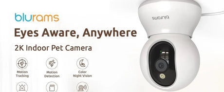 2Pcs Indoor 2K Security Cameras One Touch Call For Home Monitoring - stepyours.com