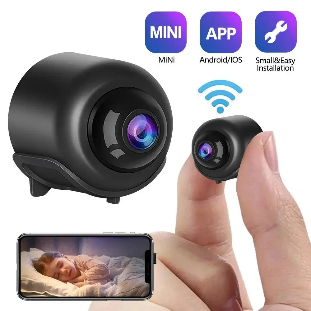 X5 Mini WiFi Camera 2024 Night Vision Indoor Home Security Recorder - stepyours.com