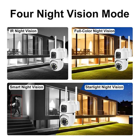OK - A2 - EU PTZ WiFi Camera With Auto Tracking AI Detection Full Color Night Vision - stepyours.com