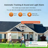 LS VISION 20MP Outdoor WiFi Security Camera With 4 Lenses 10X Zoom Auto Tracking - stepyours.com