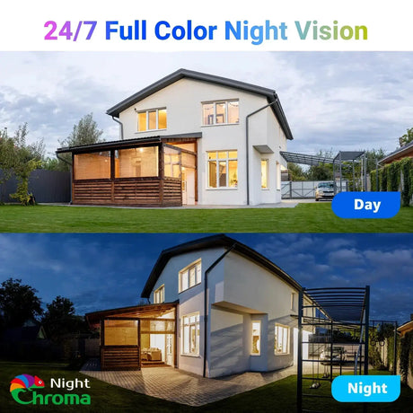 ANNKE 3K 5MP PoE PT Security Camera With Color Night Vision