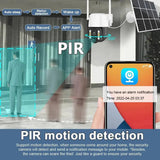 Solar CCTV Camera Advanced Humanoid Detection Night Vision