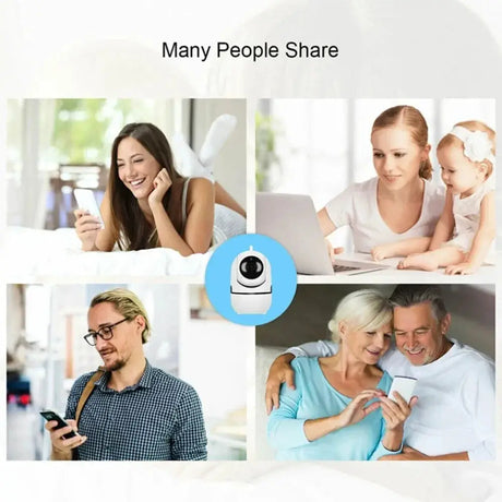 Ycc365 Plus Smart HD WiFi Camera Enhanced Home Security
