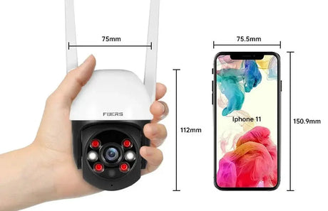 Fuers 8MP Outdoor IP Camera - Auto - Tracking and Tuya Smart Life Compatible - stepyours.com