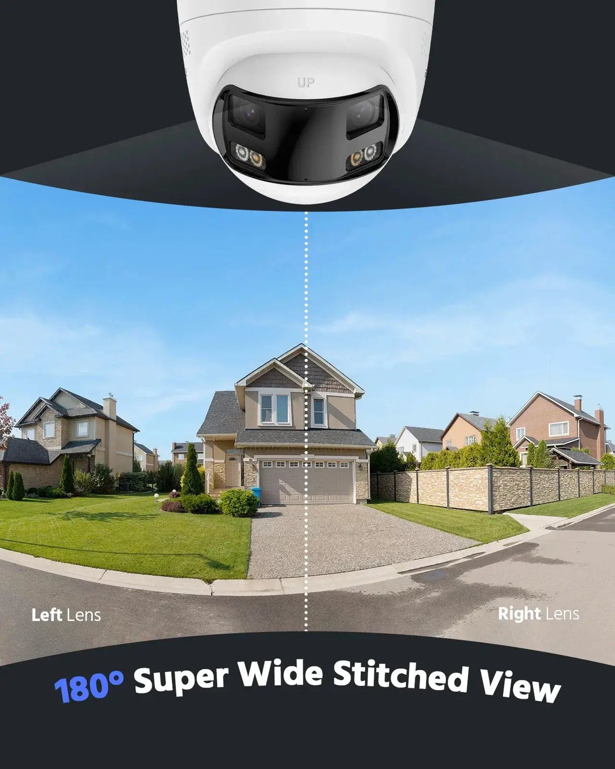Annke 8MP Dual Lens IP PoE Security Camera Human Detection And Two Way Audio - stepyours.com