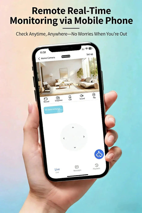 1080P WiFi IP Camera Outdoor Waterproof 2MP Baby Monitor Motion Alerts - stepyours.com