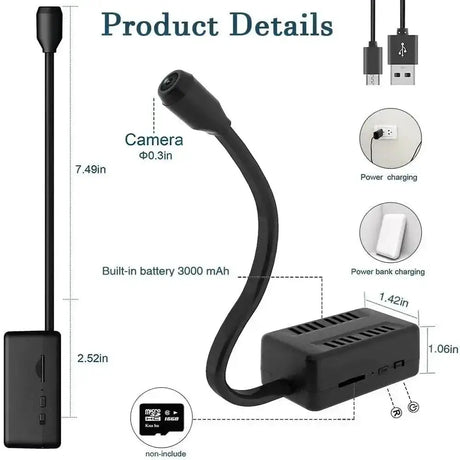 1080P WiFi Mini Security Camera for Indoor Surveillance