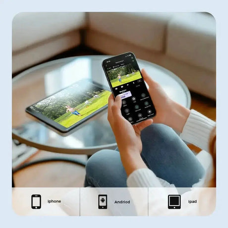 XVIM Solar Security Camera 1080P Wireless Battery Powered Outdoor Smart Motion - stepyours.com