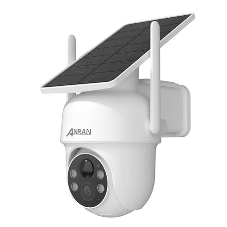 ANRAN Solar Camera Q4 3MP 5MP Outdoor Wireless Battery Security With Solar Power - stepyours.com