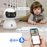 Smart Home Security Camera With AI Tracking And Color Vision