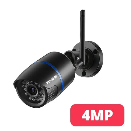 4MP Outdoor WiFi Bullet Security Camera - CamHi CamHipro Compatible Alerts - stepyours.com