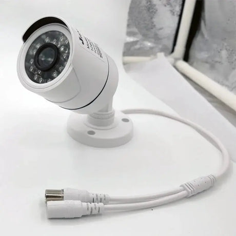 Jienuo 4K AHD CCTV Camera Outdoor Indoor IP66 Night Vision 5MP Home Surveillance - stepyours.com