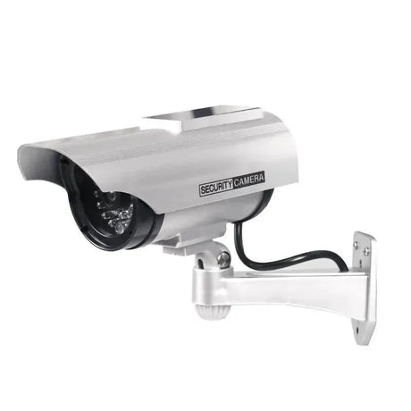 Solar Powered Security Camera With LED Light Deterrent