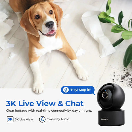 IMILAB C22 Indoor Baby Monitor AI Detection 360 PTZ Night Vision Xiaomi Home App - stepyours.com