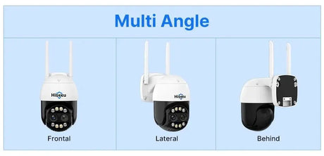 Hiseeu 4K 8MP PTZ WiFi IP Camera With 8X Zoom Night Vision And Smart Detection - stepyours.com