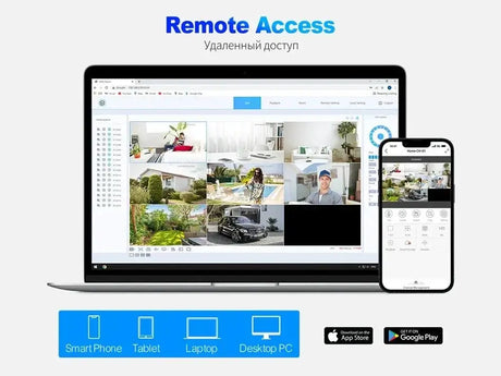 ASECAM 8MP POE IP Camera - 4K Outdoor Surveillance With Human Detection - stepyours.com