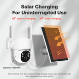 MOES Tuya 4G WiFi 4MP Solar Outdoor Security Camera With Full Color Night Vision - stepyours.com