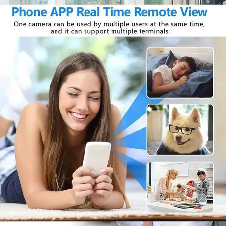 1080P WiFi Night Vision Mini Security Camera Baby Monitor