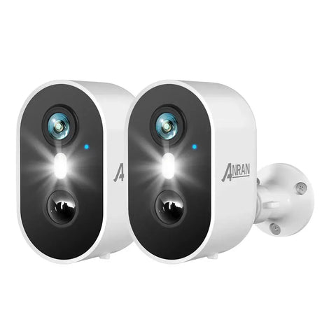 ANRAN C2 2K Battery Wireless Security Camera - 2.4G WiFi IP65 Weatherproof - stepyours.com