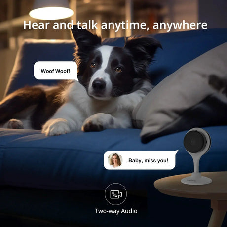 BoyKeep 3MP Dual Band WiFi Indoor Home Security Camera K10 Motion Detection - stepyours.com