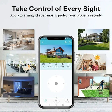 Vstarcam CB54 TZ 2K Solar Wireless Battery Security Camera With PIR Motion Alarm - stepyours.com
