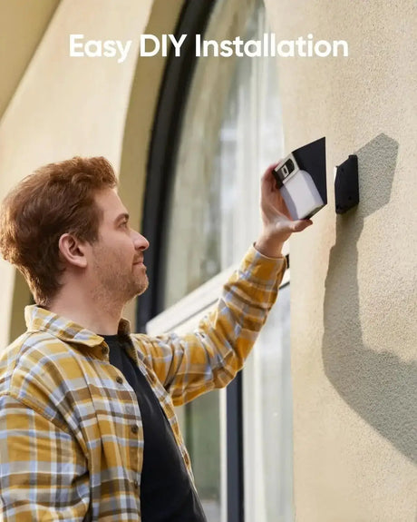 Eufy Solar Wall Light Cam Advanced Wireless Security System