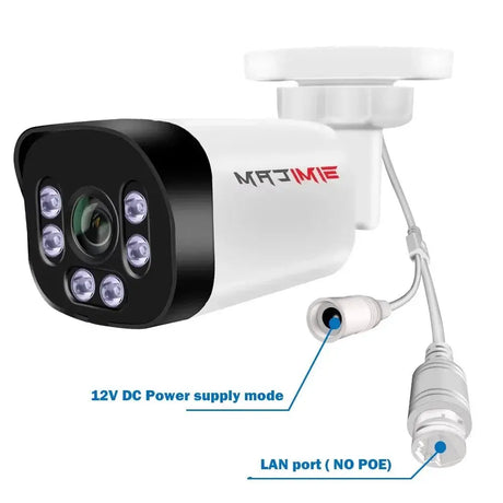 SIMICAM Super HD Bullet Camera 4K PoE Night Vision With Audio For NVR - stepyours.com