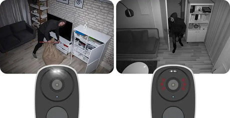 H View PIR Battery Powered Wireless Outdoor Security Camera 2K 3MP WiFi Siren - stepyours.com