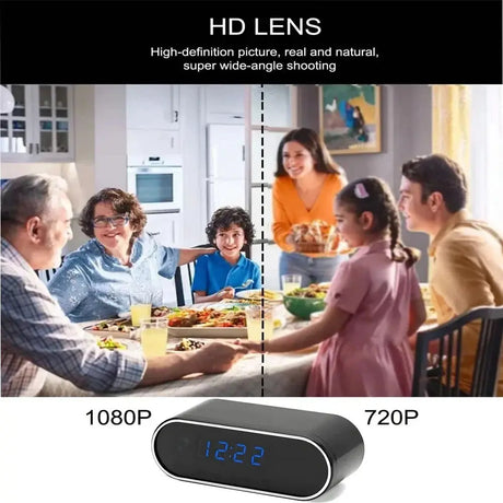 1080P FHD remote viewing camera supports WiFi 2.4G motion detection, infrared night vision, home wireless Mini Camera by stepyours.com