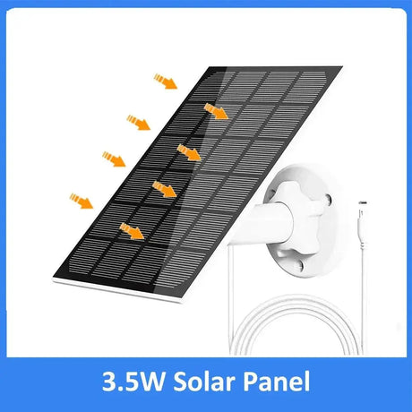 Solar Powered Outdoor WiFi Surveillance Camera for Home