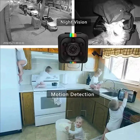 SQ11 Mini Camera 1080p HD Night Vision Hidden Outdoor Security Camera - stepyours.com