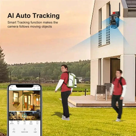 Next Gen 8K AI WiFi Security Camera With Smart Tracking