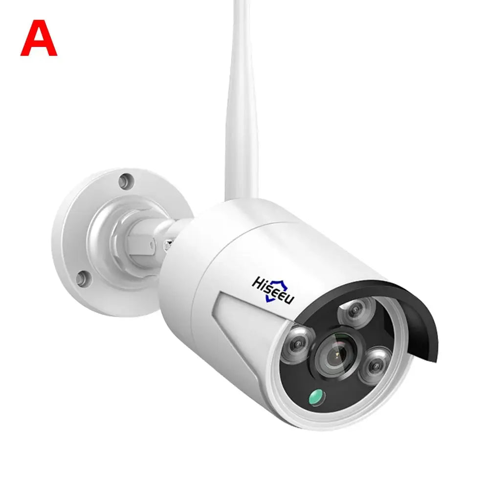 Hiseeu 3/5/8MP Wireless IP Camera - Waterproof 1080P WiFi Bullet for CCTV Kits - stepyours.com