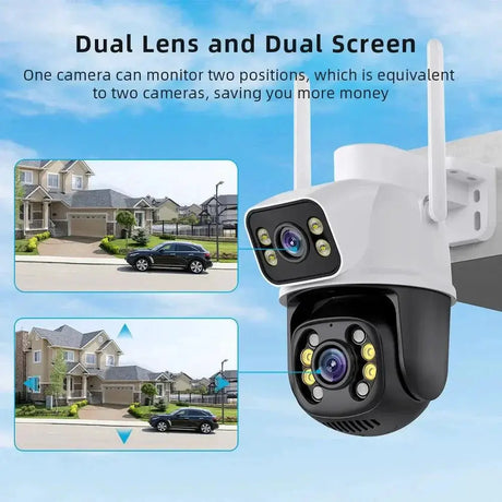 4K Outdoor Security Camera With AI Motion Tracking