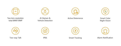 IMOU Dual Lens Outdoor PT Camera 360 AI Security With Human And Vehicle Alerts - stepyours.com
