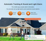 LS VISION 20MP Outdoor WiFi Security Camera With 4 Lenses 10X Zoom Auto Tracking - stepyours.com