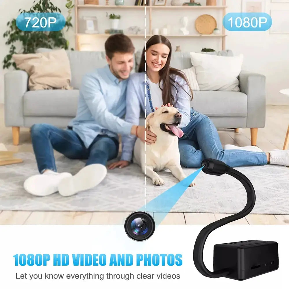 1080P HD Mini Camera Video Recorder WiFi Wireless Camera Motion Detection Security Surveillance Camcorder Support Remote View