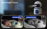 Lenovo 4K IP Camera - Dual Lens 5G WiFi Auto Tracking For Home Surveillance by stepyours.com